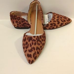 Animal Print Flat Heel Shoe Size 9 (NWOT)